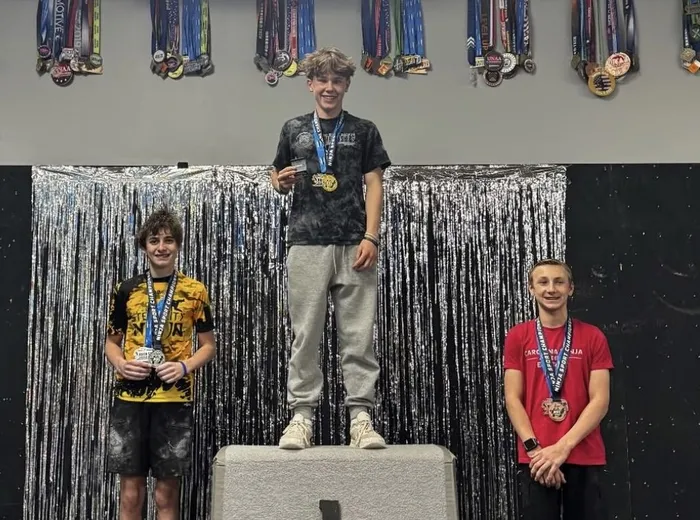 Eli winning his NSC Youth qualifier
